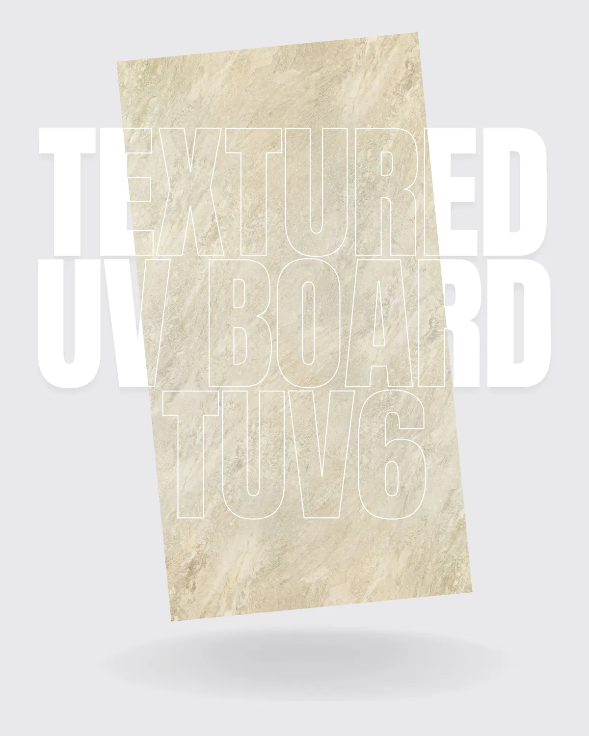 TUV6 - BEIGE - UV Textured Small Embossed Design