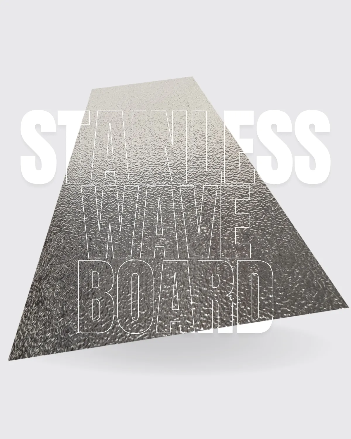 SWBS (SILVER) - STAINLESS WAVE BOARD
