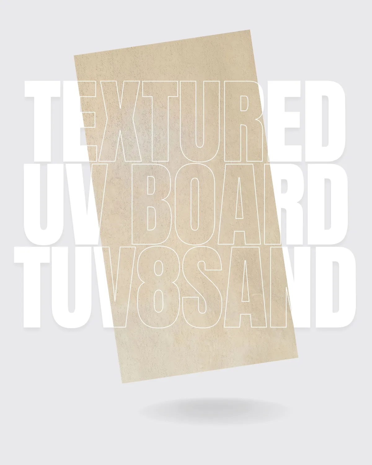 TUV8SAND - Dotted Textured UV Board