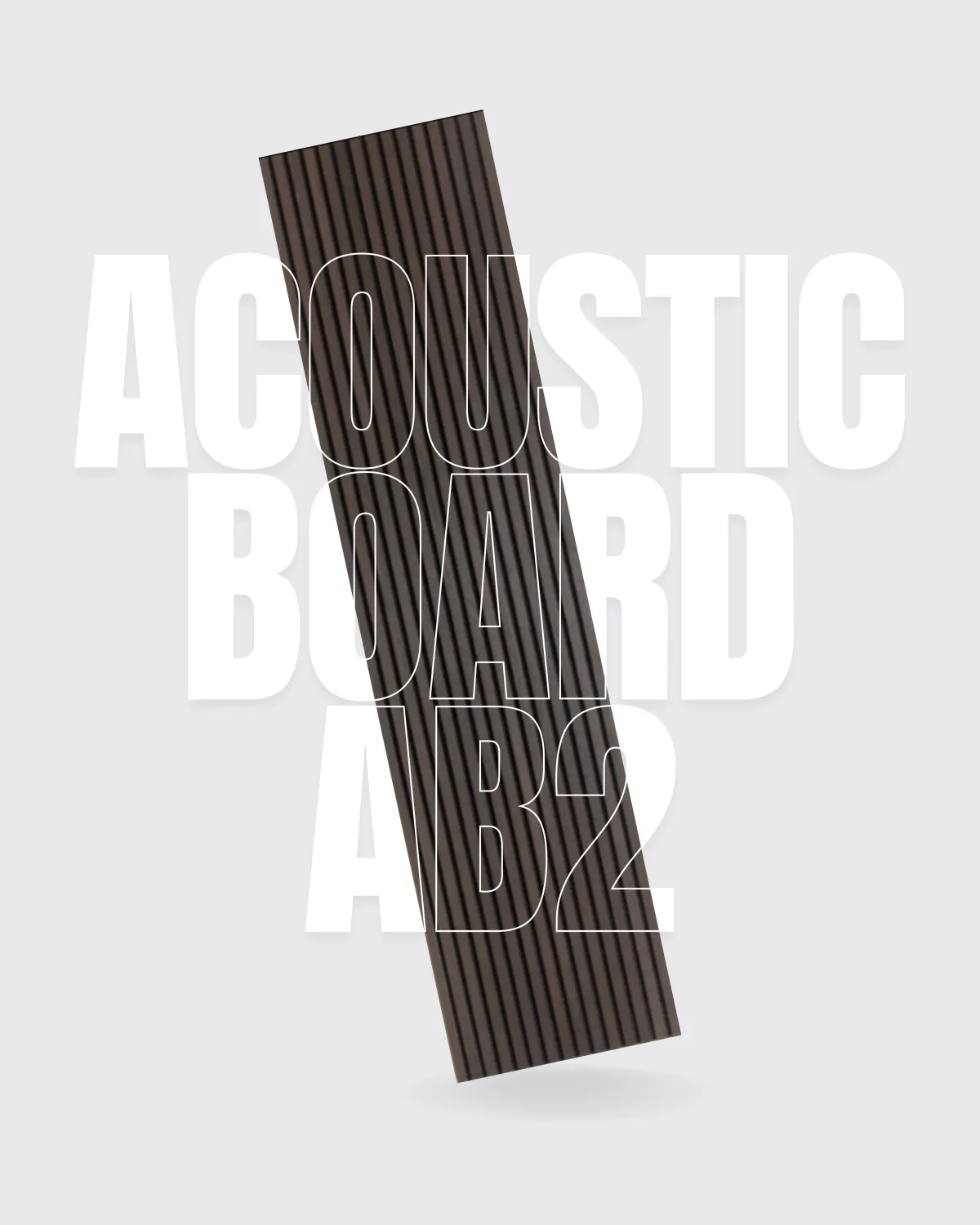 AB2 - ACOUSTIC BOARD (SMOKED OAK)