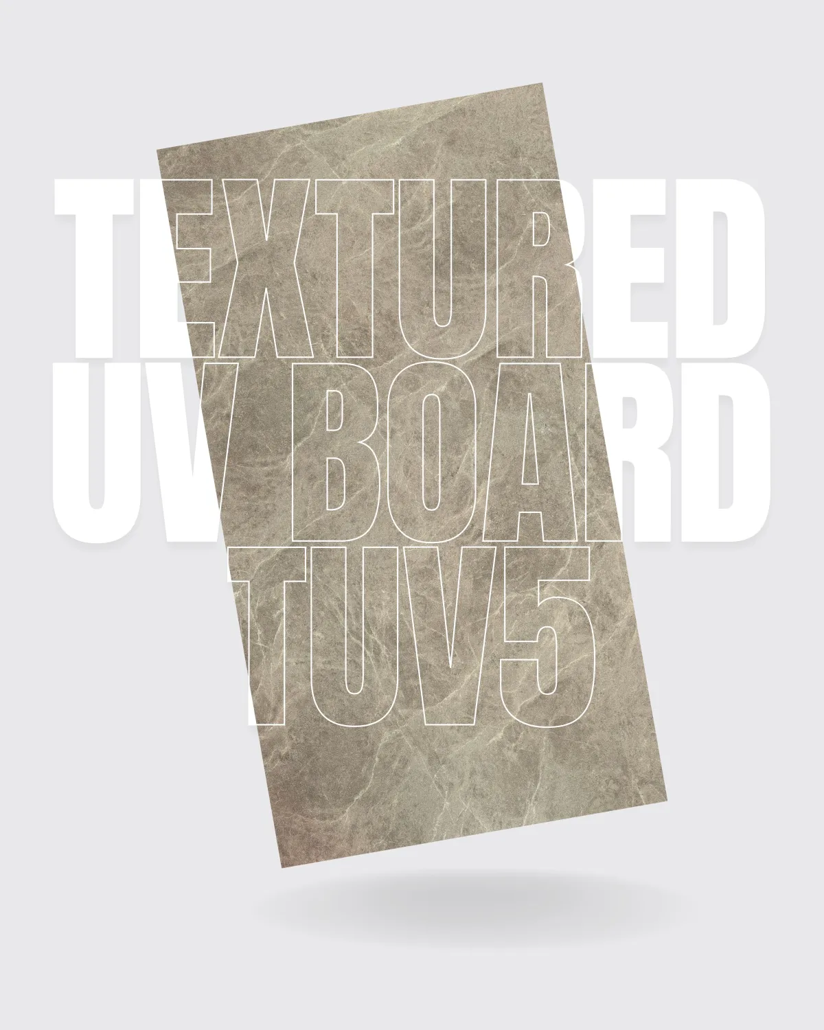 TUV5 - BROWN - UV Textured Small Embossed Design