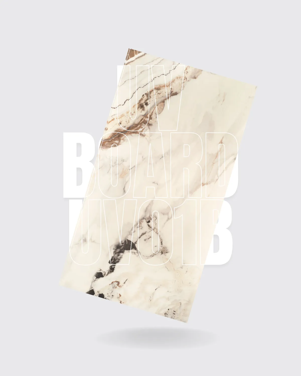 UV01B (LEFT) - 3D MARBLE SHEET