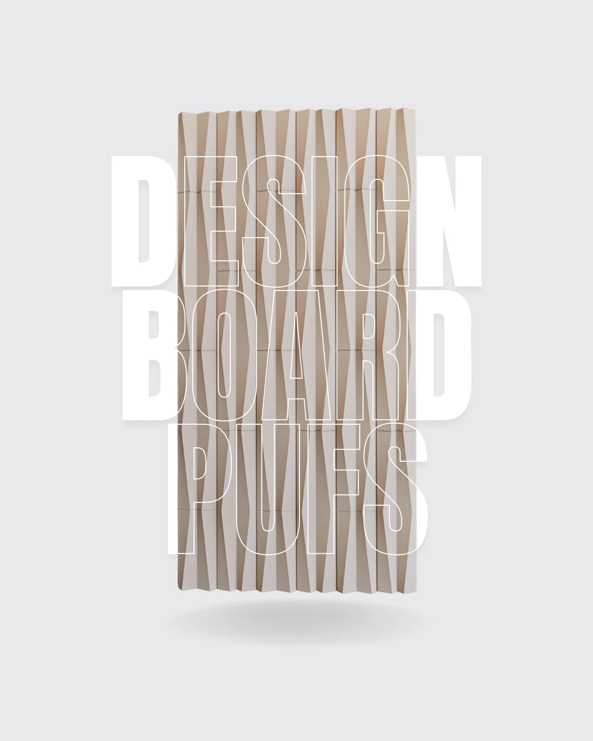 PUFS - Design Board Future Stone (BEIGE)