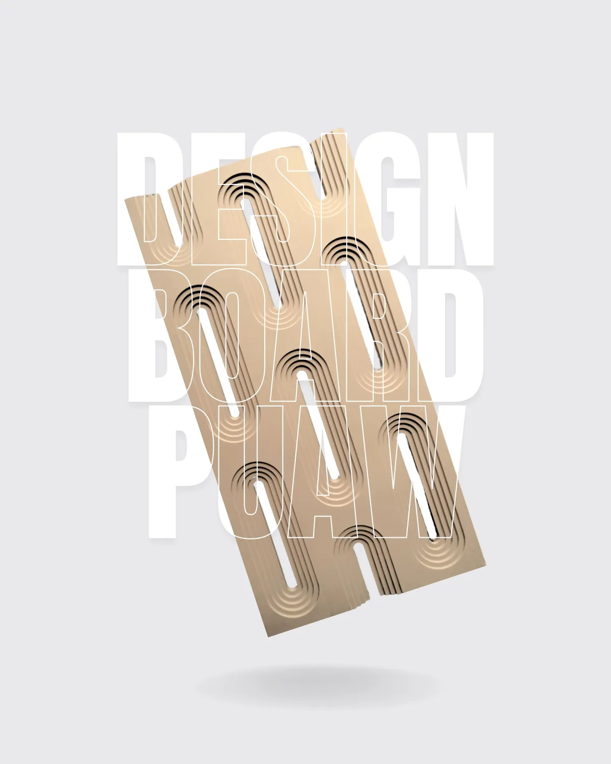 PUAW - Design Board Arc Windows - 01 (BEIGE)