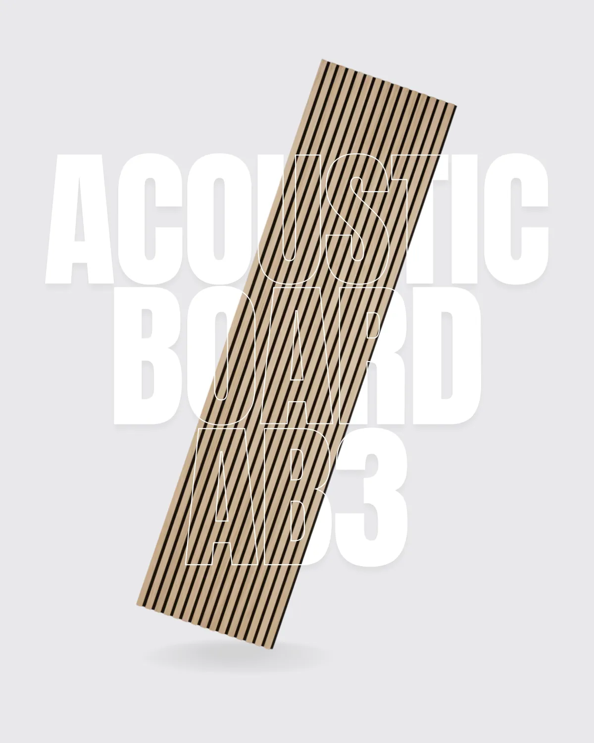 AB3 - ACOUSTIC BOARD (WALNUT)