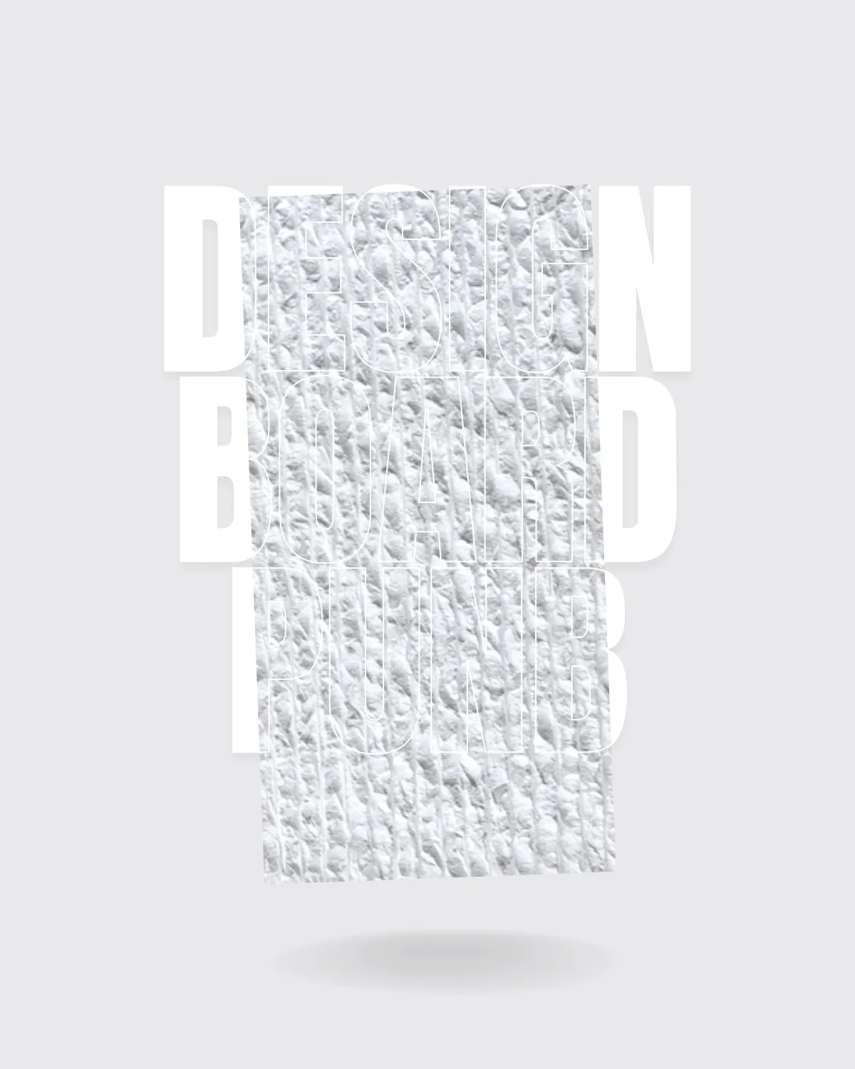 PUNB - Design Board Nebulite (WHITE)