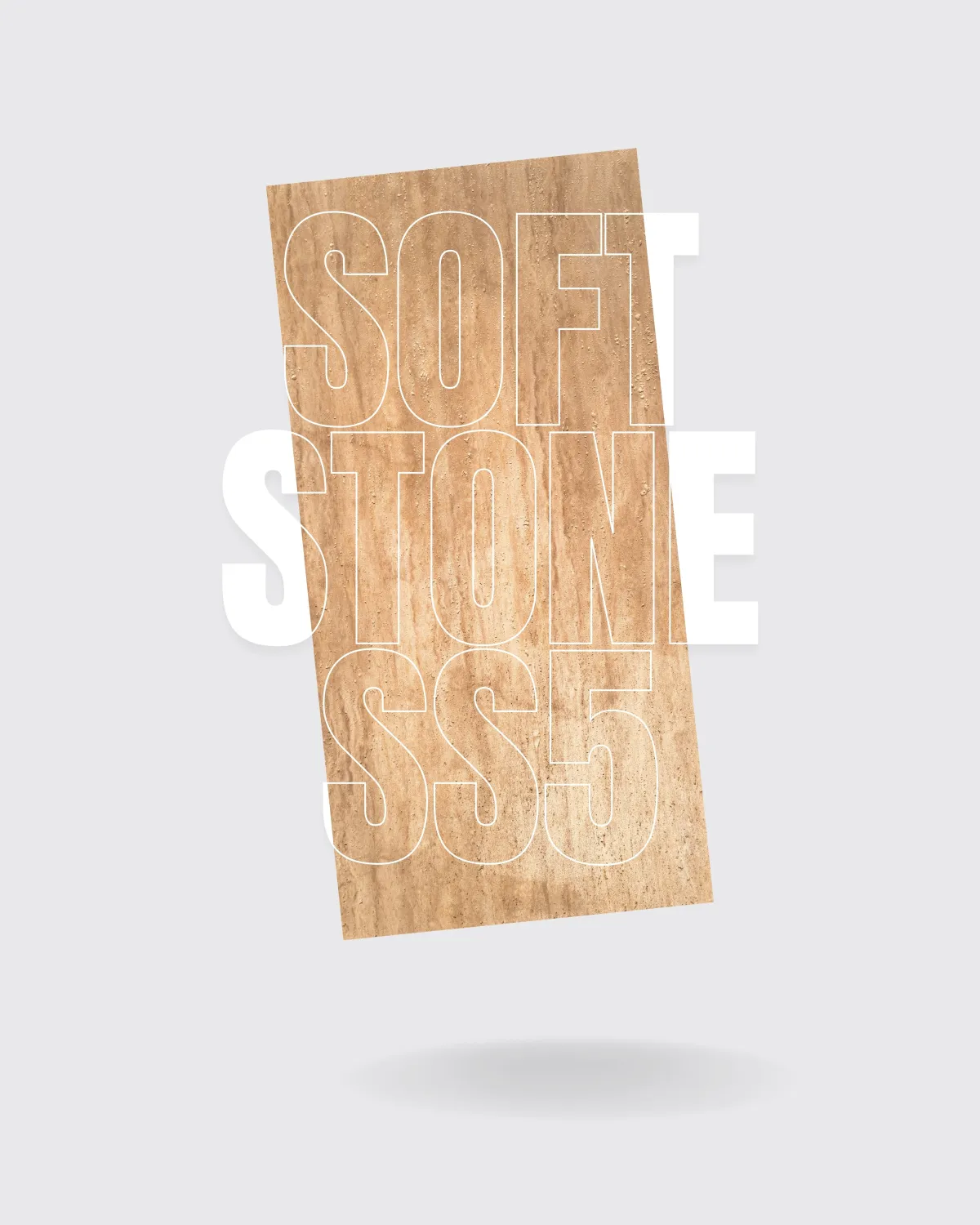 SS5 - SOFT STONE 5 - TRAVELTINE (LIGHT BROWN)